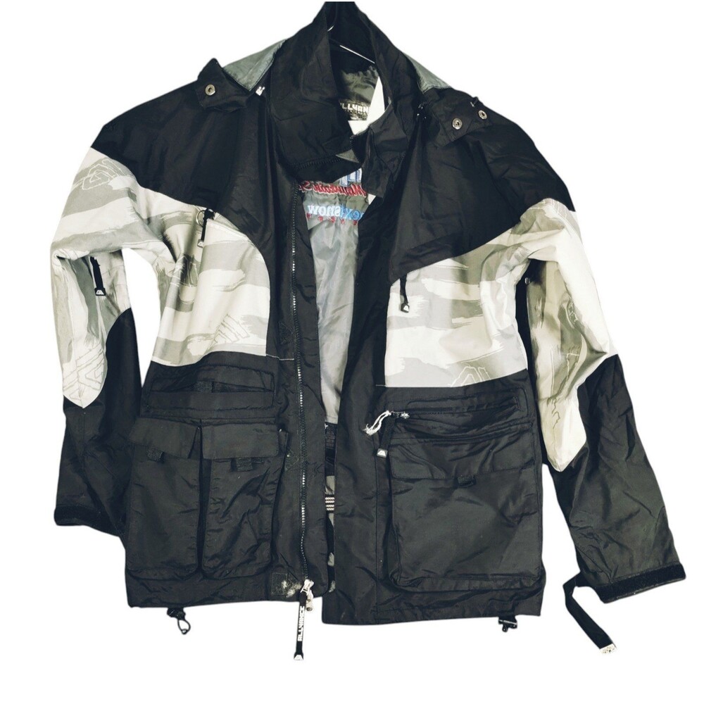 Allyance Archetype Ski Jacket Men's S Oxford 8000 Ordinance Snowboard Black Grey